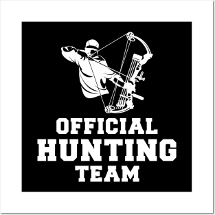 Hunt for Chuckles - Official Hunting Team Tee: Bagging Laughs in the Wilderness! Posters and Art